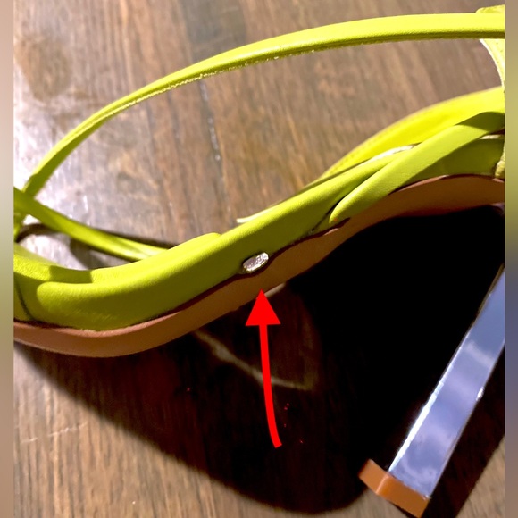 ALDO Lime Green Stiletto 4” Heels Size:7 - Picture 11 of 12